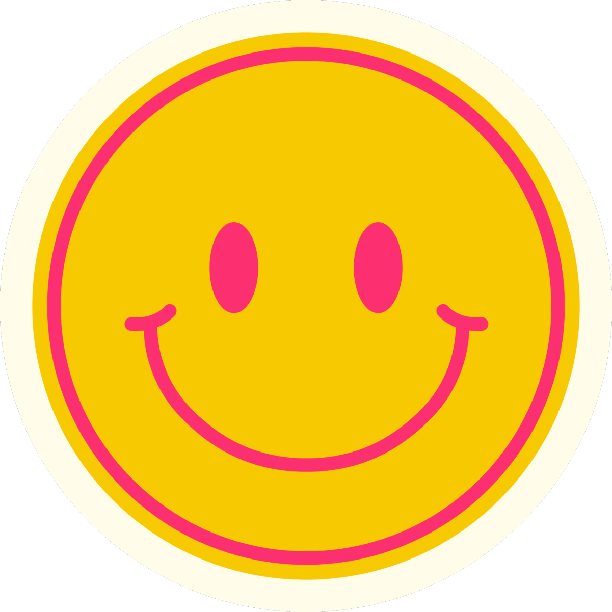 smiley sticker